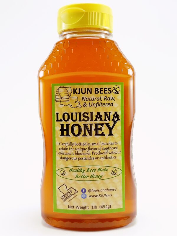 Four (4) 1lb bottles of Louisiana Honey (Tangipahoa Parish). Shipping INCLUDED in the price already! - Image 5